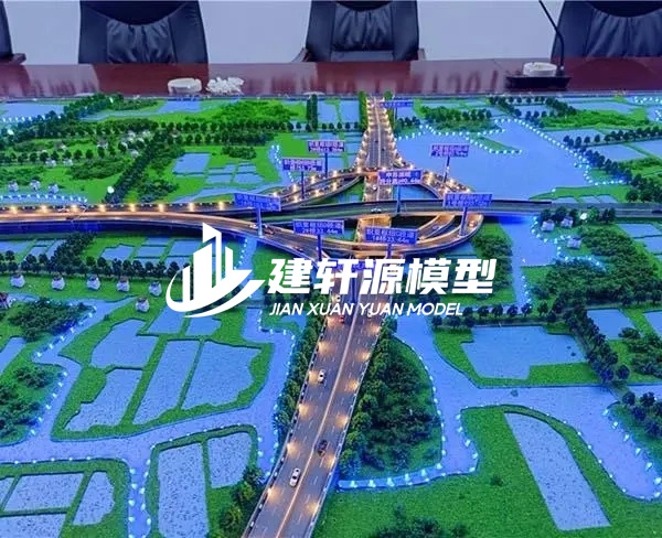 浦江高速公路沙盘定制